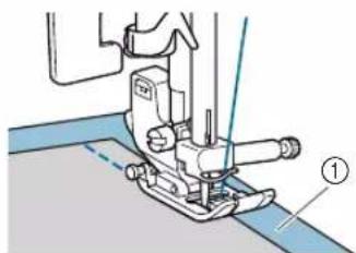 BABY LOCK Grace BL40A - Sewing thin fabrics - 1