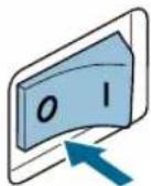 BABY LOCK Grace BL40A - Turning off the machine - 1