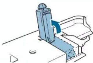 BABY LOCK Grace BL40A - Open up the legs at the bottom of the extension table. - 1