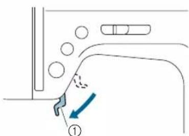 Diagram showing a mechanical or fluid system with labeled components and directional arrow, likely illustrating a fluid or material flow.