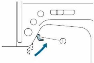 Diagram showing a mechanical or fluid system with labeled components and directional arrow, likely illustrating fluid flow or movement.