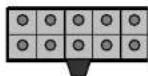 Ultimate T3-2600 - Speaker Level Input Connector- - 1