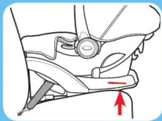 GRACO FastAction Fold Travel System - Sujetar el asiento de automóvil a la base - 2