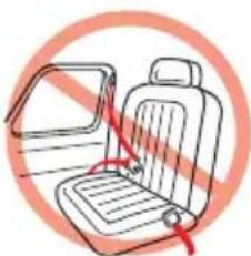 GRACO FastAction Fold Travel System - Identificación del tipo de su cinturón de seguridad - 4