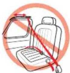 GRACO FastAction Fold Travel System - Identificación del tipo de su cinturón de seguridad - 3