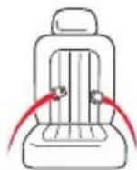 GRACO FastAction Fold Travel System - Cinturón de seguridad del vehículo - 3