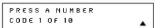 HARMAN KARDON AVR 7200 - Preprogrammed Code Entry - 4