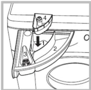 Ariston Thermo ARXXL105 - Gaveta dos detergentes - 1