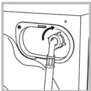 Ariston Thermo ARXXL105 - Ligação do tubo de alimentação da água - 2