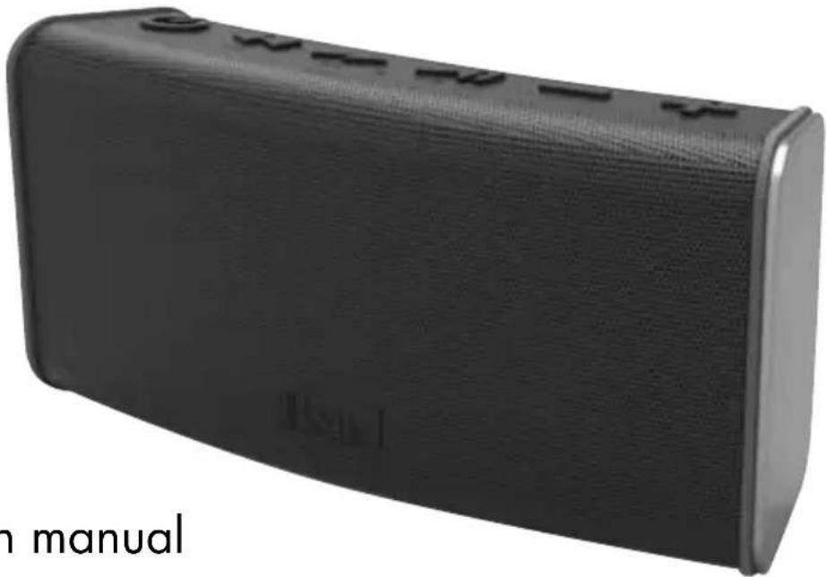 IHOME IBT33 - Portable Rechargeable Bluetooth Stereo Speaker - 1
