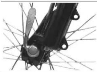 IDEAL Ergomax - Installing a Quick Release Front Wheel - 5