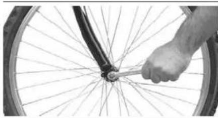 IDEAL Ergomax - Installing a Bolt-On Front Wheel - 1