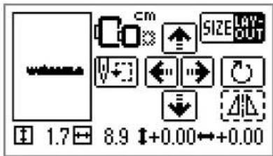 width cm SIZE 807 1.7 8.9 +0.00←+0.00