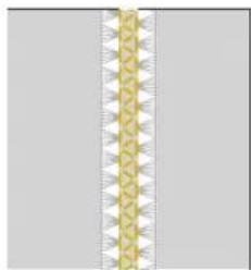 BABY LOCK Ellure BLR - ■Drawnwork (Example 2) - 1