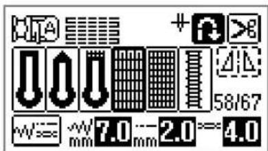 M + f 58/67 W=∞ 7.0 mm 2.0=4.0