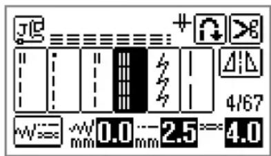 J15 + Δ 4/67 W=0.0 mm-2.5=4.0