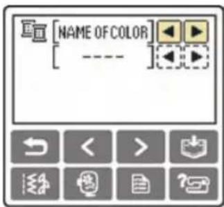 [NAME OF COLOR] [ ---- ]