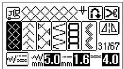 J 31/67 W=5.0 mm-1.6=4.0