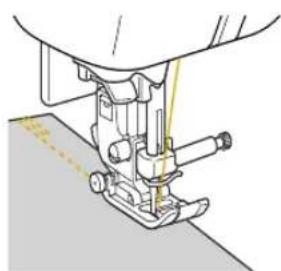 BABY LOCK Ellure BLR - Securing the stitching - 4