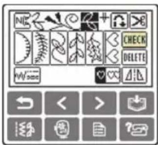 CHECK DELETE W/size
