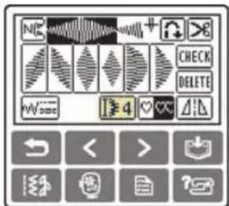 N CHECK DELETE W/size 4 △△