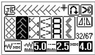 J15 32/67 W=5.0 mm 2.5=4.0