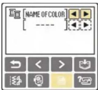 [NAME OF COLOR] [----]