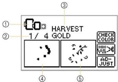 HARVEST 1/4 GOLD CHECK COLOR WIM>8 AD- JUST