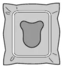 BABY LOCK Ellure BLR - Apply a thin layer of fabric glue or spray adhesive to the back of the appliqué piece, and attach it in the appliqué position. - 4