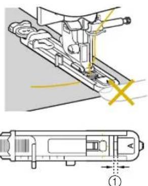 Technical diagram showing mechanical assembly with cross-sectional view and labeled component number