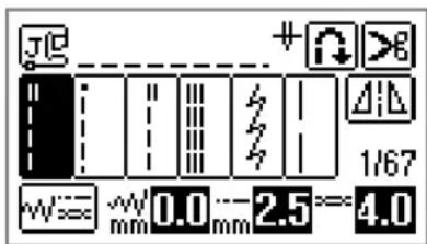 JDC + Δ 1/67 W=0.0 mm 2.5=4.0 mm