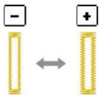 BABY LOCK Ellure BLR - ■Changing the stitch width - 1