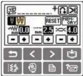 0.0 mm RESET 2.5 ∞ 4.0 - + - + - + ← < > ? A1 1 2 3 4 5 6 7 8 9 10 11 12 13 14 15 16 17 18 19 20 21 22 23 24 25 26 27 28 29 30 31 32 33 34 35 36 37 38 39 40