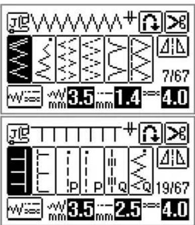 JG 7/67 W=3.5 mm-1.4=4.0 JG 19/67 W=3.5 mm-2.5=4.0