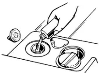 RCA PSD400 - How to fill the rinse agent dispenser. - 1