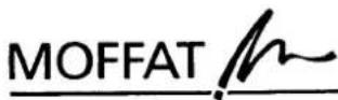 MOFFAT 31HF - Short Spares List - 1