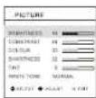 AKAI CT-2130AUS - Sound menu - 1