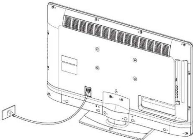 Dynex DX-32E250A12 - Connecting power - 1