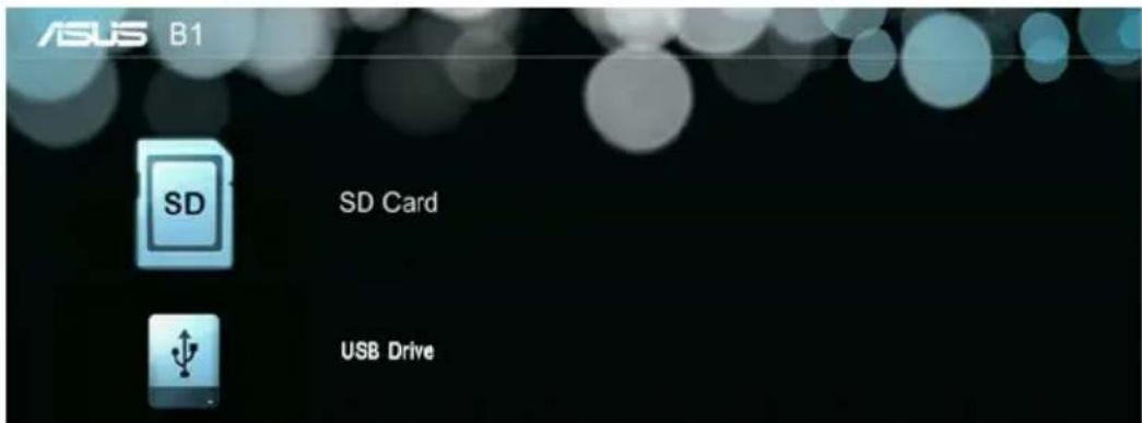 ASUS B1 SD SD Card USB Drive