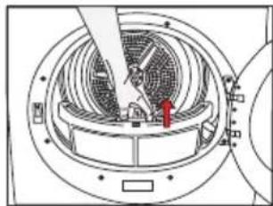 Defy DCY 8402 GM - Cleaning Lint Filter / Loading Door Inner Surface - 4