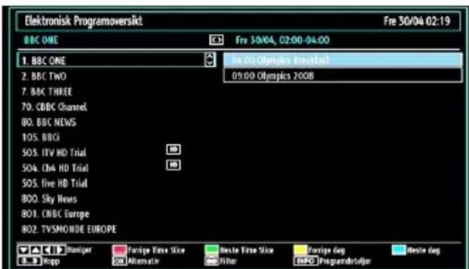 Elektronisk Programoversikt Fre 30/04 02:19 BBC ONE Fre 30/04, 02:00-04:00 1. BBC ONE 2. BBC TWO 7. BBC THREE 70. CBBC Channel 80. BBC NEWS 105. BBCi 505. ITV HD Trial 504. Ch4 HD Trial 505. the HD Trial 800. Sky News 801. CBBC Europe 802. TV5MONDE EUROPE Furige Time Slice Alternative Faste Time Slice Filter Furige Geg H2PO Fungsindustur Festige Geg