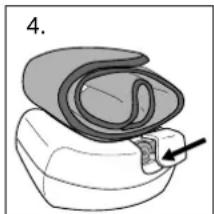 HOMEDICS BPW-060 - INSTALLING BATTERIES - 4