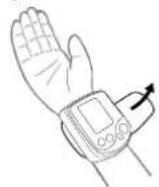 HOMEDICS BPW-060 - APPLYING THE CUFF - 4