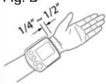 HOMEDICS BPW-060 - APPLYING THE CUFF - 2