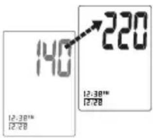 140 12:38" 12:28 220 12:38" 12:28