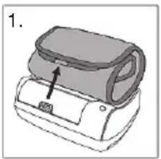 HOMEDICS BPW-040 - INSTALLING BATTERIES - 1