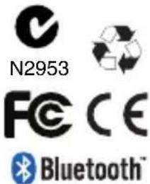 N2953 FC CE Bluetooth™