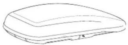 Line drawing of a rectangular object with a curved top and a small protrusion on the side (no text or symbols)