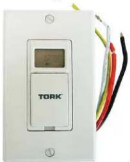 Tork 631D - Tork in-wall and plug-in timers - 2
