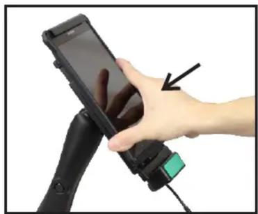 RAM Mount GDS-DOCK-V2-AP2U - Proper Insertion of IntelliSkin™ - 2